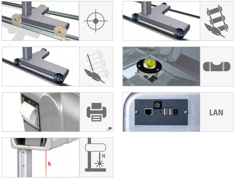 Máy cân chỉnh đèn pha xe ô tô cao cấp Tecnolux 12799/LX2/P
