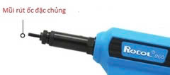 Súng rút tán rive tròn pin Lithium ROCOL RL-860