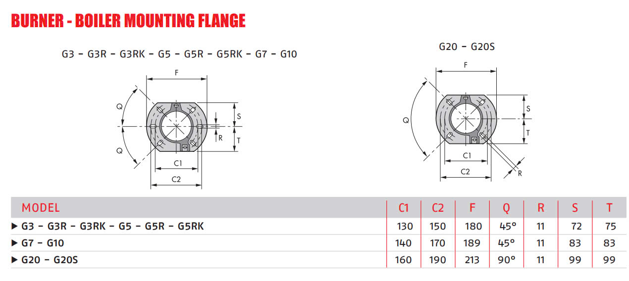 Đầu đốt GAS RIELLO 40 G20