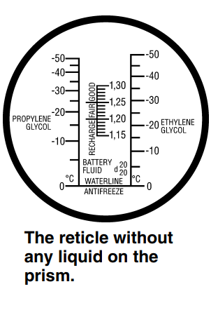 Thiết bị kiểm tra độ đông đặc và nồng độ chất làm mát (Khúc xạ kế) Robinair 75240