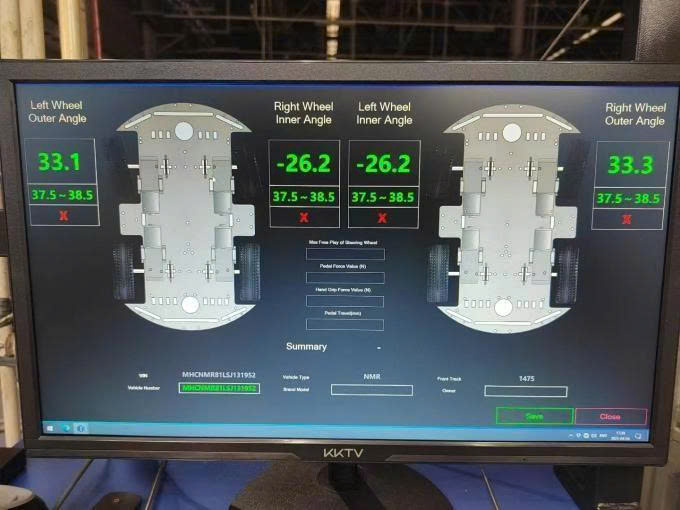 Thiết bị đo góc quay bánh xe  ATP55001