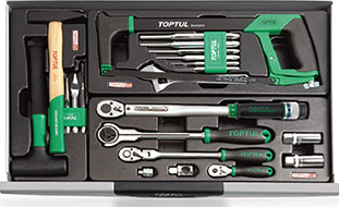 Tủ đồ nghề sửa chữa 3 ngăn TOPTUL GCAZ0033