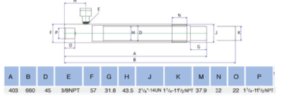 Xy lanh bơm thủy lực siêu công suất HIDI HDSR161