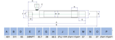 Xy lanh bơm thủy lực siêu công suất HIDI HDSR240