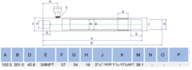 Xy lanh bơm thủy lực siêu công suất HIDI HDSR78