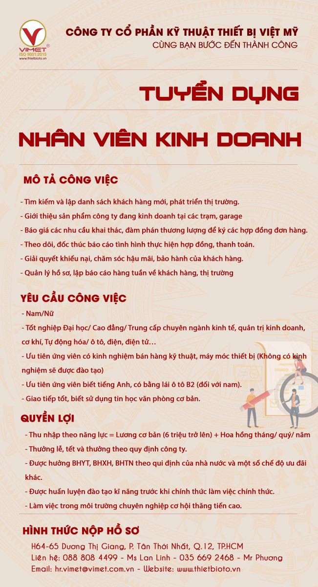 NHÂN VIÊN KINH DOANH