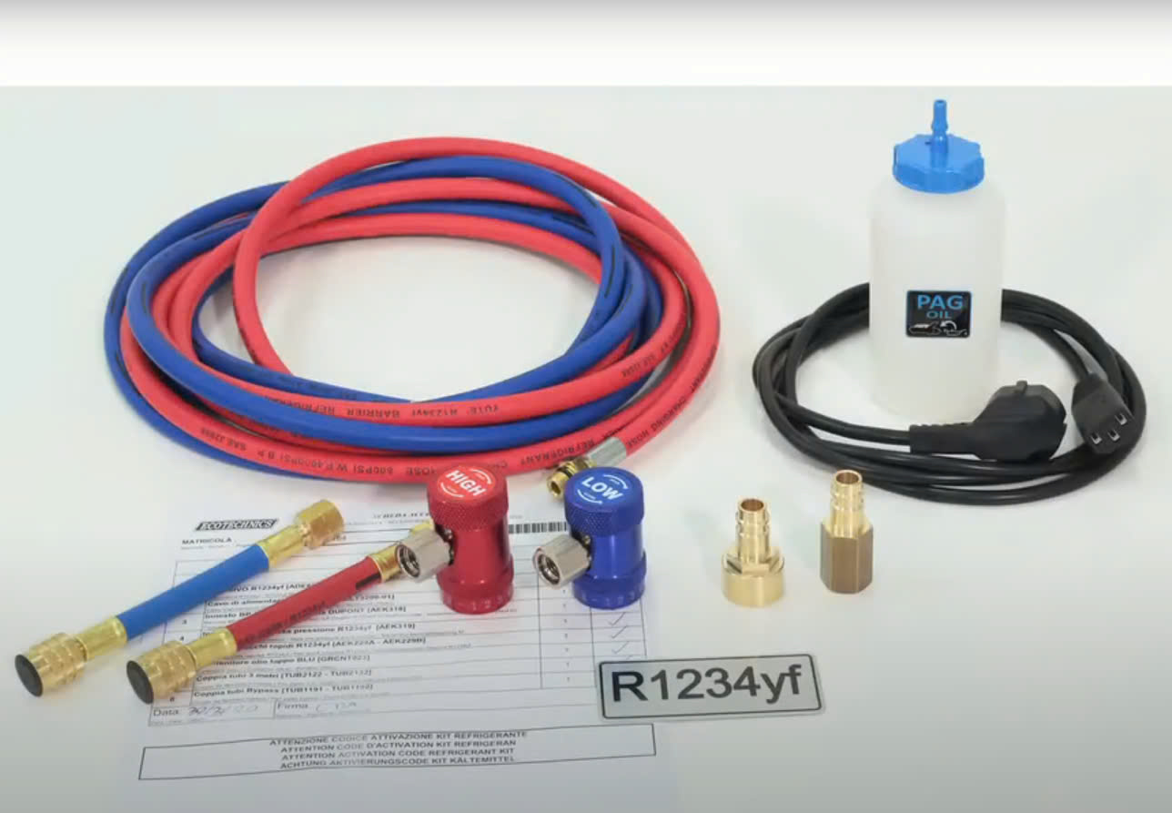 Máy Nạp Gas Điều Hòa Ô Tô Ecotechnics ECK FLAG HFO1234yf