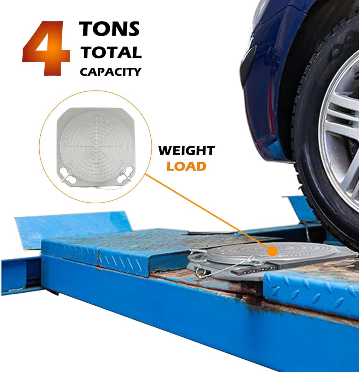 Bộ đĩa xoay cho cầu nâng cân chỉnh lái TRG03000