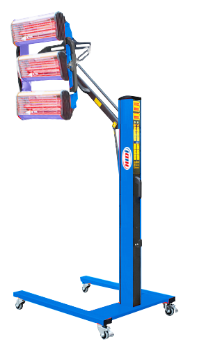 Đèn sấy sơn bằng hồng ngoại 3 bóng DSS31202