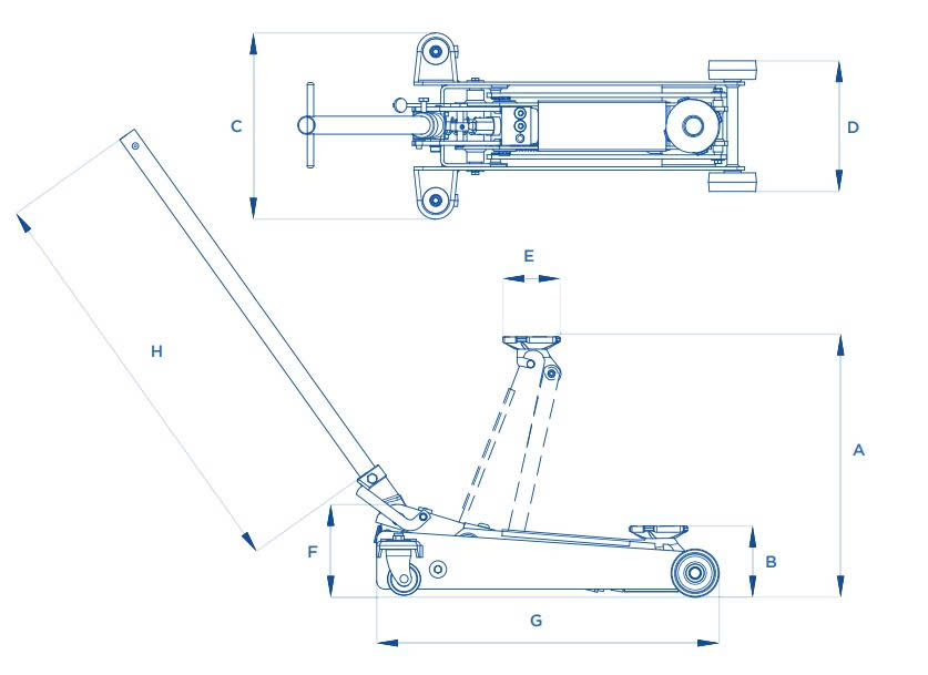 Kích Cá Sấu Thủy Lực OMCN 112/DS