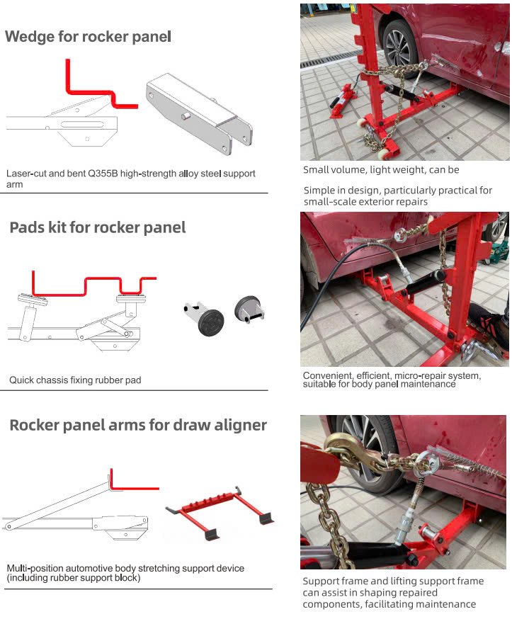 Thiết Bị Kéo Khung Vỏ Xe Ô Tô FAST-D3