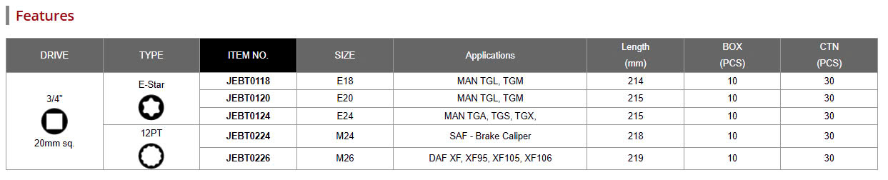 Cờ lê tháo heo dầu phanh TOPTUL Seri JEBT