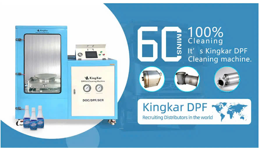 Thiết Bị Làm Sạch Bầu Lọc Khí Xả Động Cơ KingKar DPF5.0