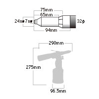 Súng tán rive SHINANO SI-715
