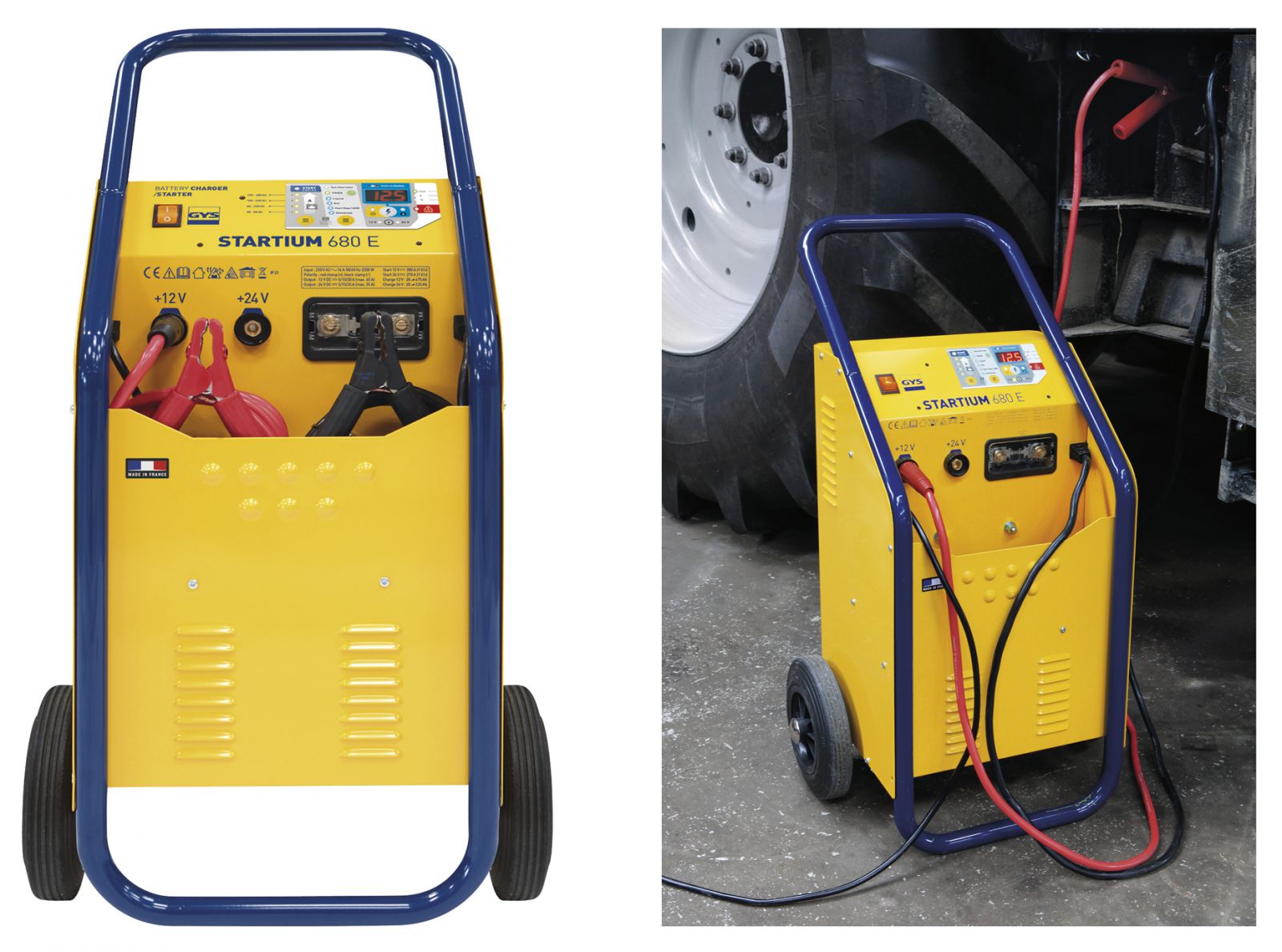 Máy nạp ắc quy và hỗ trợ khởi động STARTIUM 680E