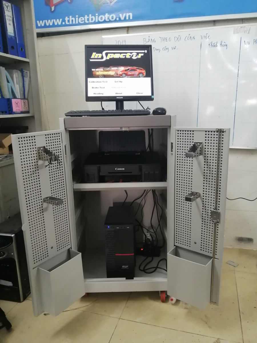 Thiết bị kiểm tra phanh xe tải Vamag