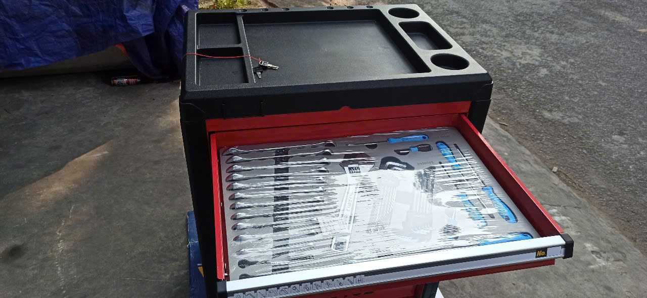 Tủ đồ nghề 5 ngăn 242 chi tiết VIMET TDC05242