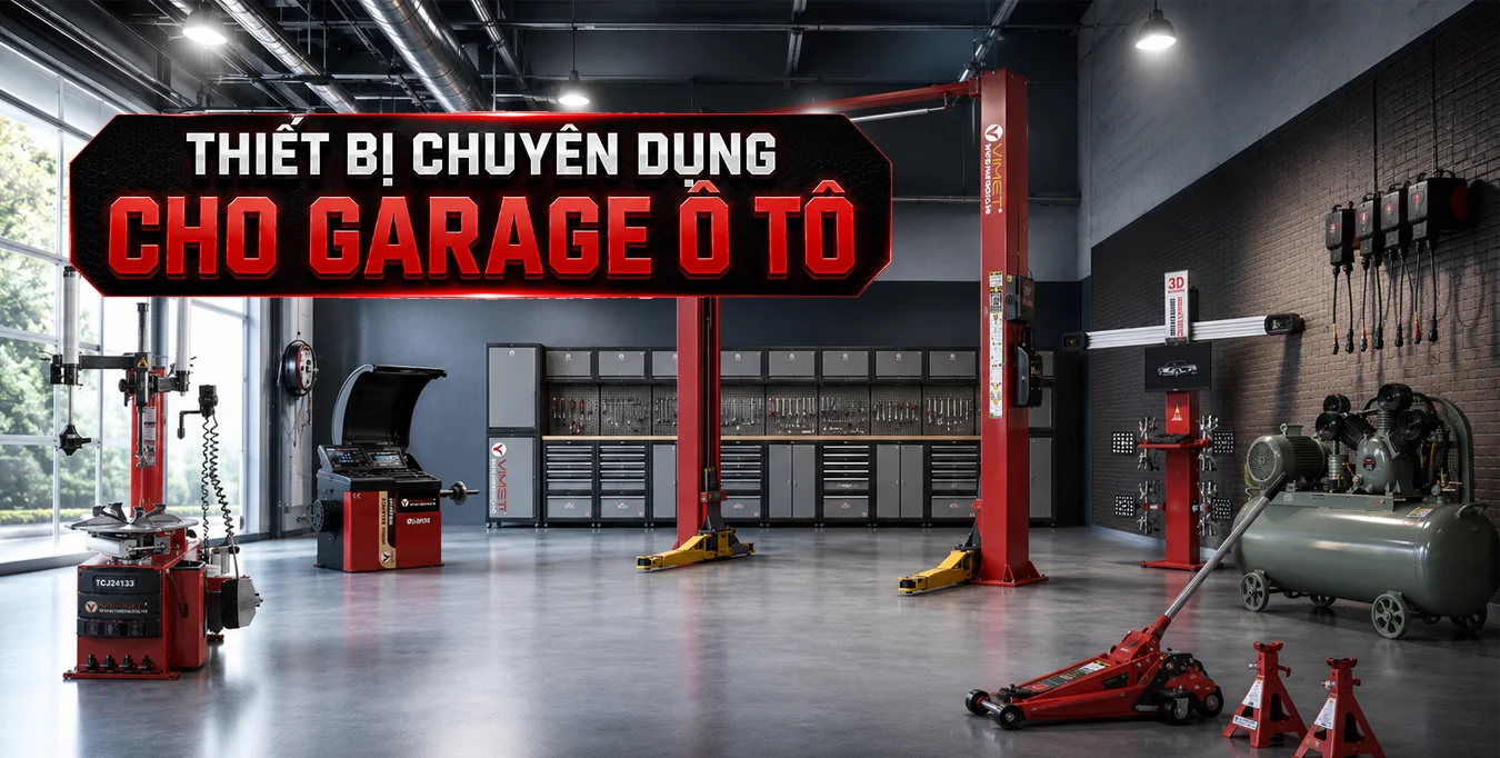 Thiết bị garage sửa chữa ô tô