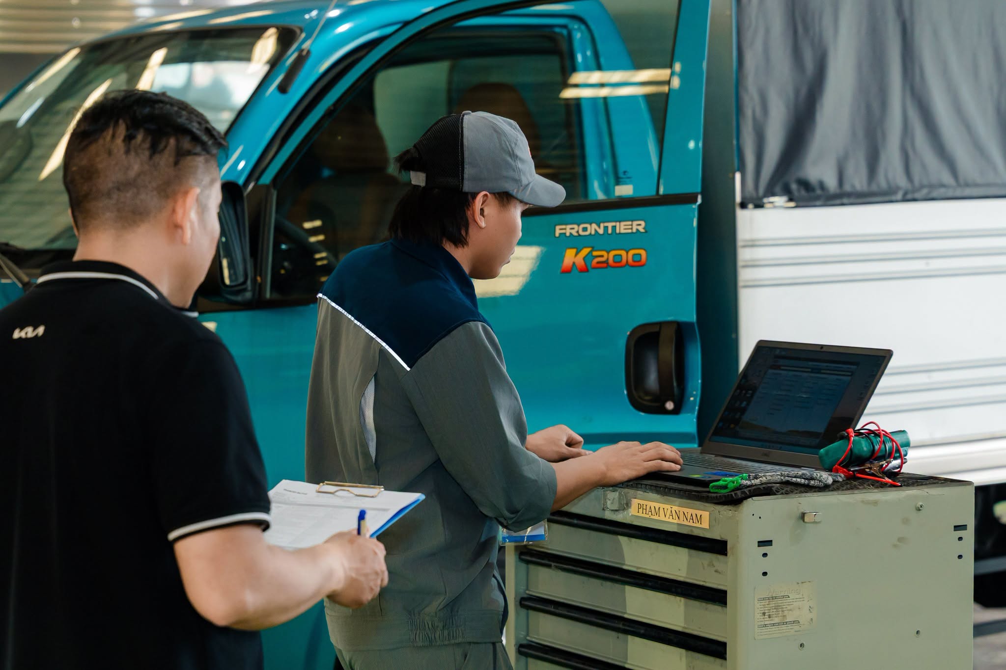 Hội thi Tay nghề Tư vấn Dịch vụ và Kỹ thuật viên Tải Bus