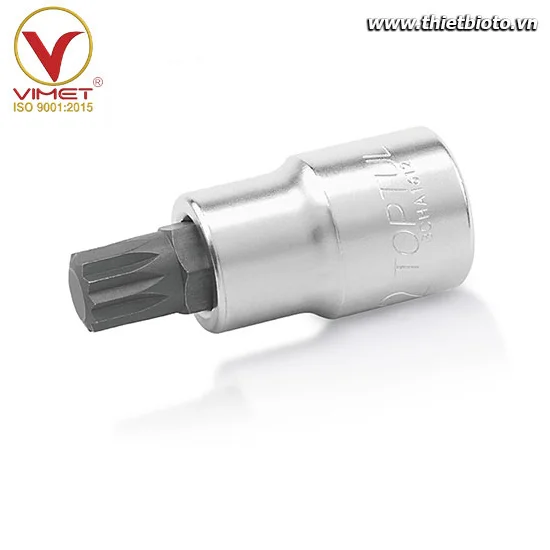 Đầu tuýp đầu vít bông 1/2" TOPTUL BCHA1610