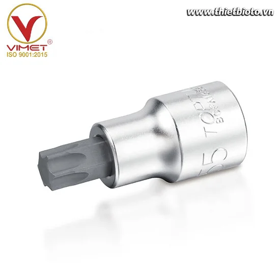 Đầu tuýp đầu vít sao 1/4" TOPTUL BCFA0835