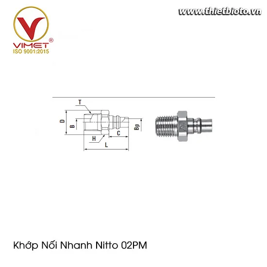 Khớp nối nhanh 02PM