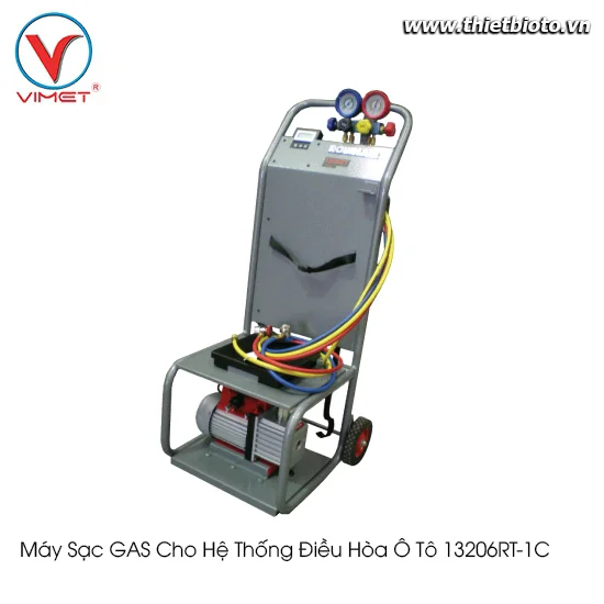 Máy sạc GAS cho hệ thống điều hòa ô tô 13206RT-1C