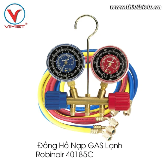 Đồng hồ nạp GAS lạnh có ống dẫn 60" 40185C