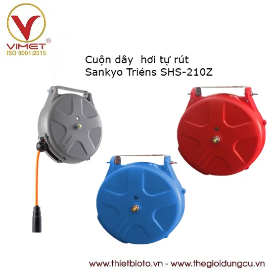 Cuộn dây hơi tự rút Sankyo Triens SHS-210Z