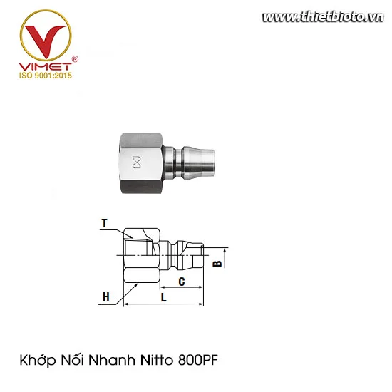 Khớp Nối Nitto 800PF