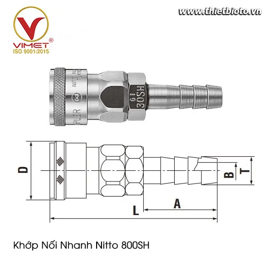 Khớp Nối Nitto 800SH