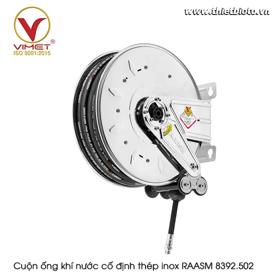 Cuộn ống khí nước cố định thép inox RAASM 8392.502