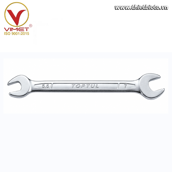 Cờ lê 2 đầu miệng 5.5x7mm Toptul AAEJE507
