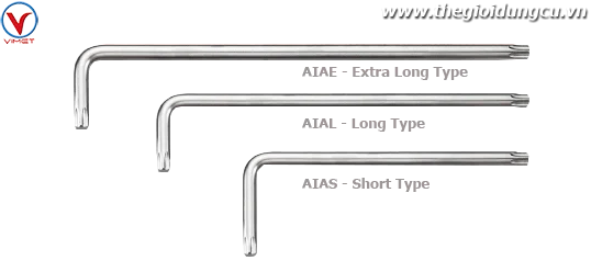 Lục giác L sao (dài) T10 TOPTUL AIAE1010