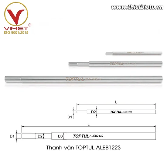 Thanh vặn TOPTUL ALEB1223