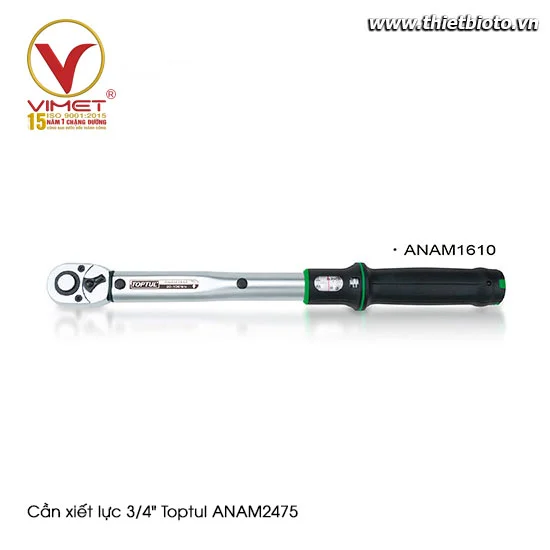 Cần xiết lực 3/4" Toptul ANAM2475