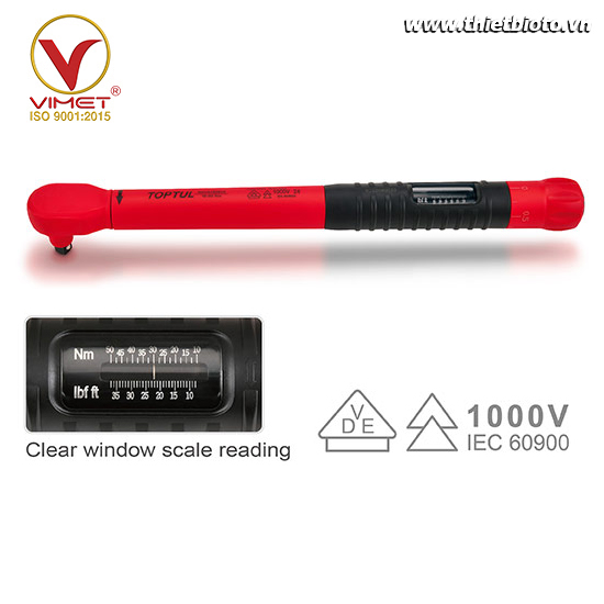 Cờ lê lực cách điện TOPTUL ANVA1205V4