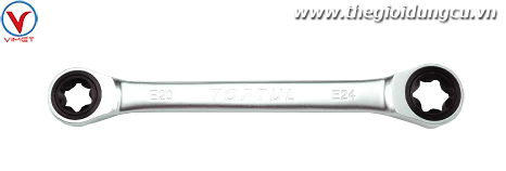Cờ lê 2 đầu vòng sao tự động E14xE18 TOPTUL AOAC1418