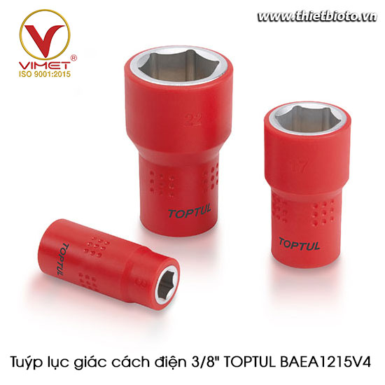 Tuýp lục giác cách điện 3/8