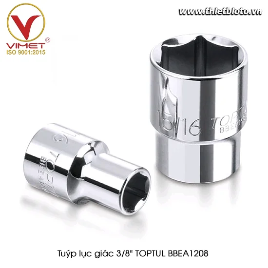 Tuýp lục giác 3/8" BBEA1208