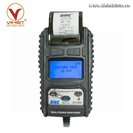 Máy đo hệ thống điện và ắc quy chuyên nghiệp DHC BT1000