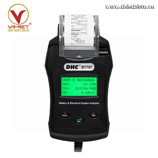 Máy kiểm tra bình ắc quy DHC BT797