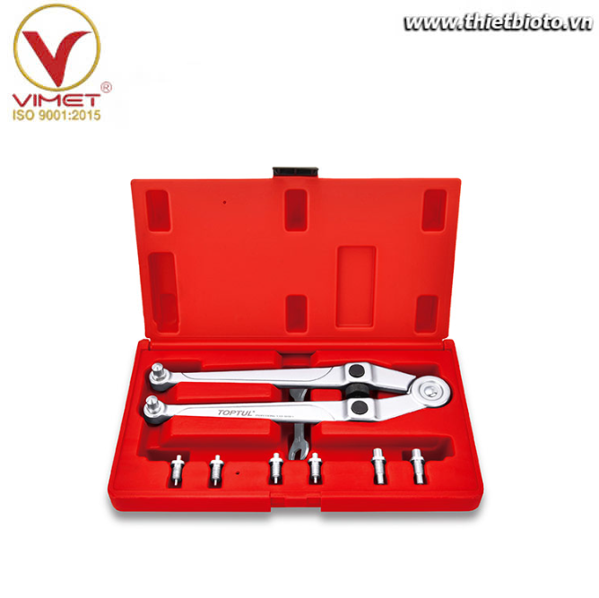 Bộ Cờ Lê Ghim Điều Chỉnh 10 chi tiết TOPTUL GAAI1005