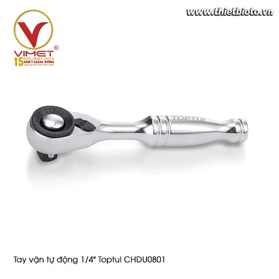 Tay vặn tự động 1/4" Toptul CHDU0801