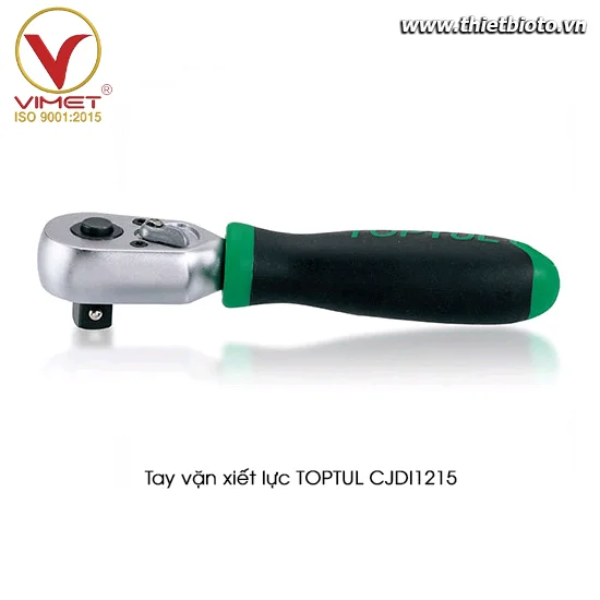 Tay vặn xiết lực 3/8" TOPTUL CJDI1215