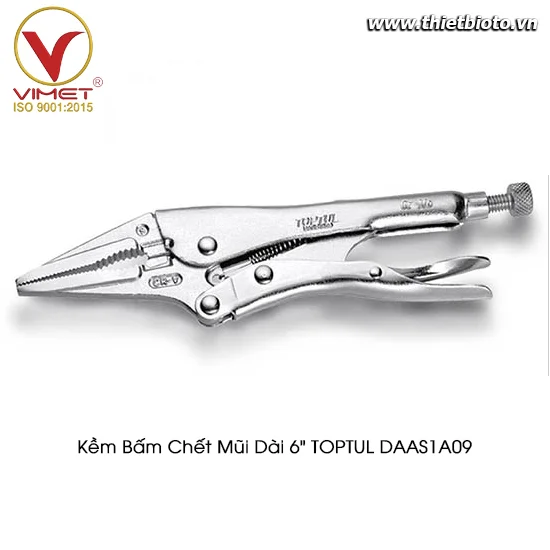 Kềm chết mũi dài 9" TOPTUL DAAS1A09