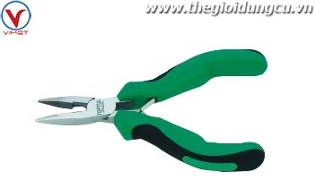 Kìm điện mũi dài màu xanh DFBJ2205