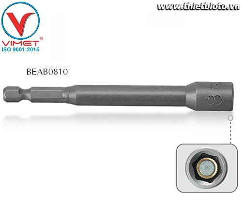 Đầu nối cho súng bắn vít 1/4" Toptul BEBA0810
