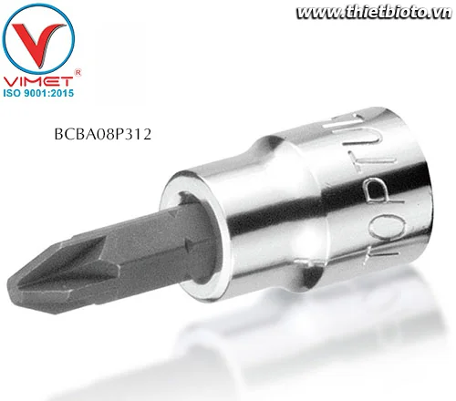 Đầu tuýp mũi bake 1/4" Toptul BCBA08P312