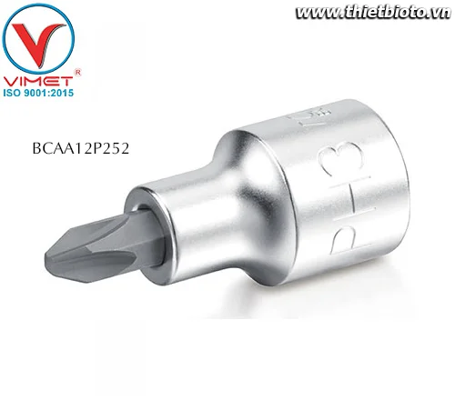 Đầu tuýp mũi vít 3/8" Toptul BCAA12P252